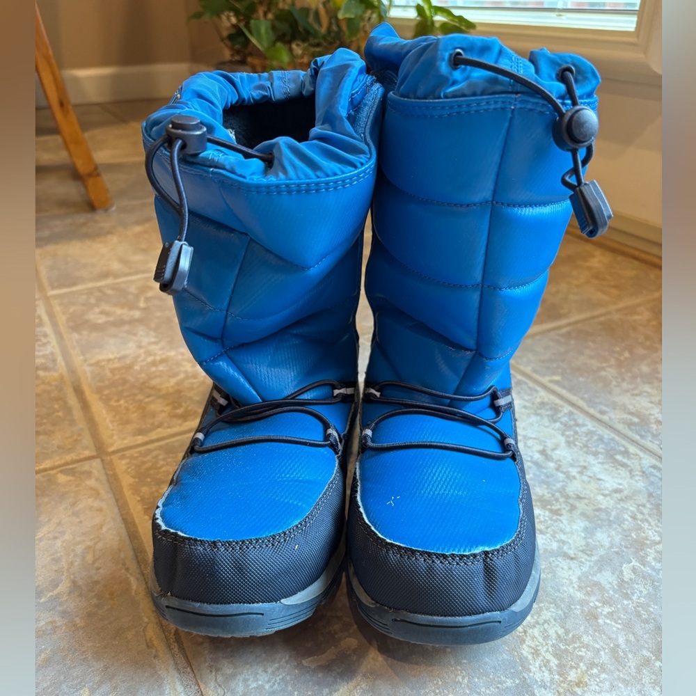 Lands' End Kids' Vibrant Blue Snow Boots